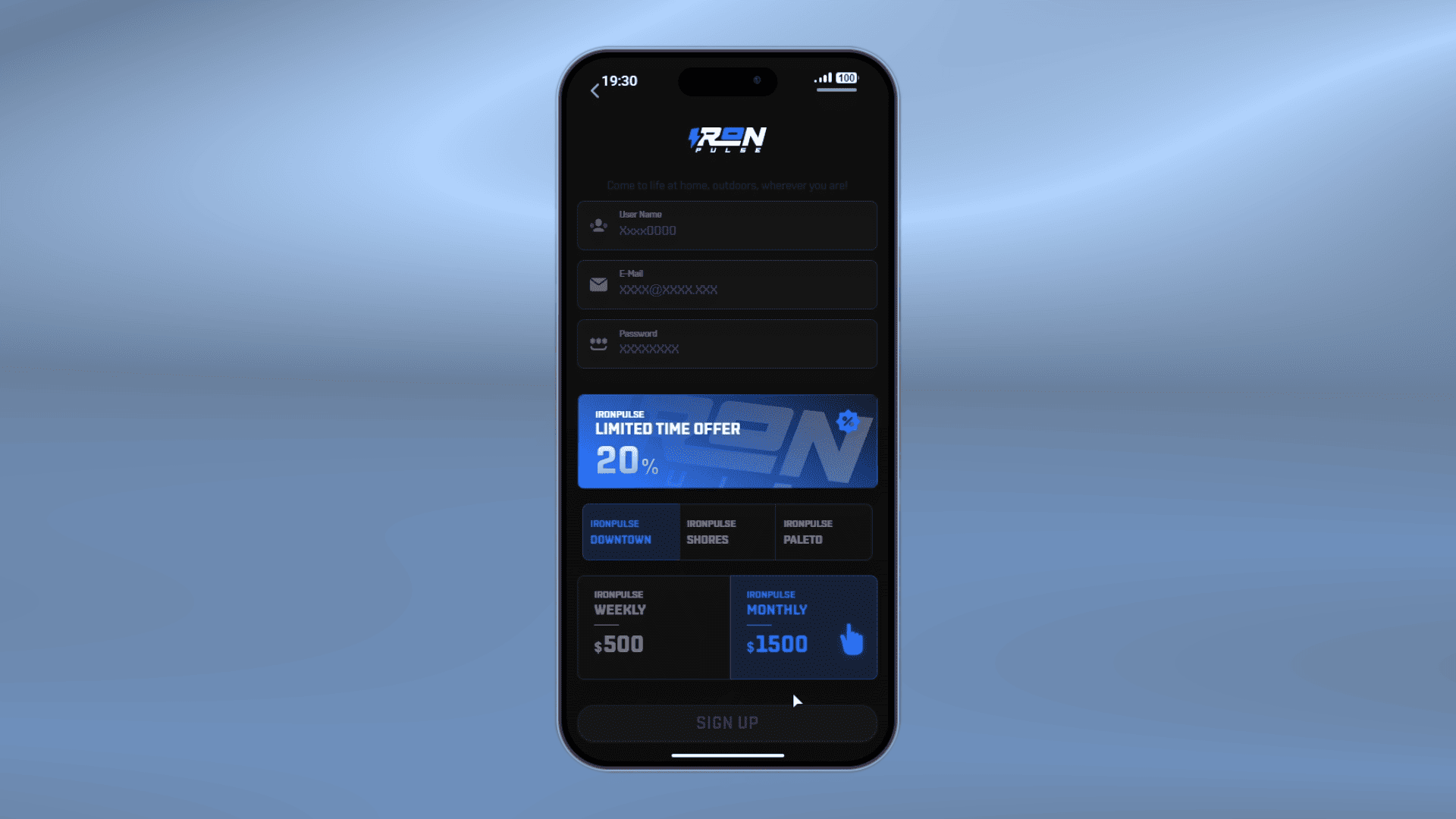 Iron Pulse GYM screenshot thumbnail 3